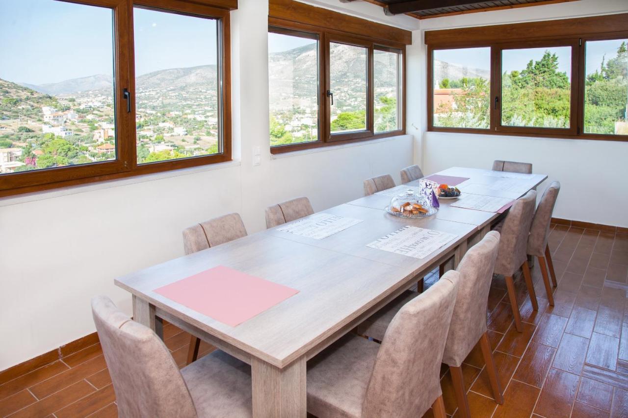 Villa Apex With Seaview Lagonisi Ngoại thất bức ảnh