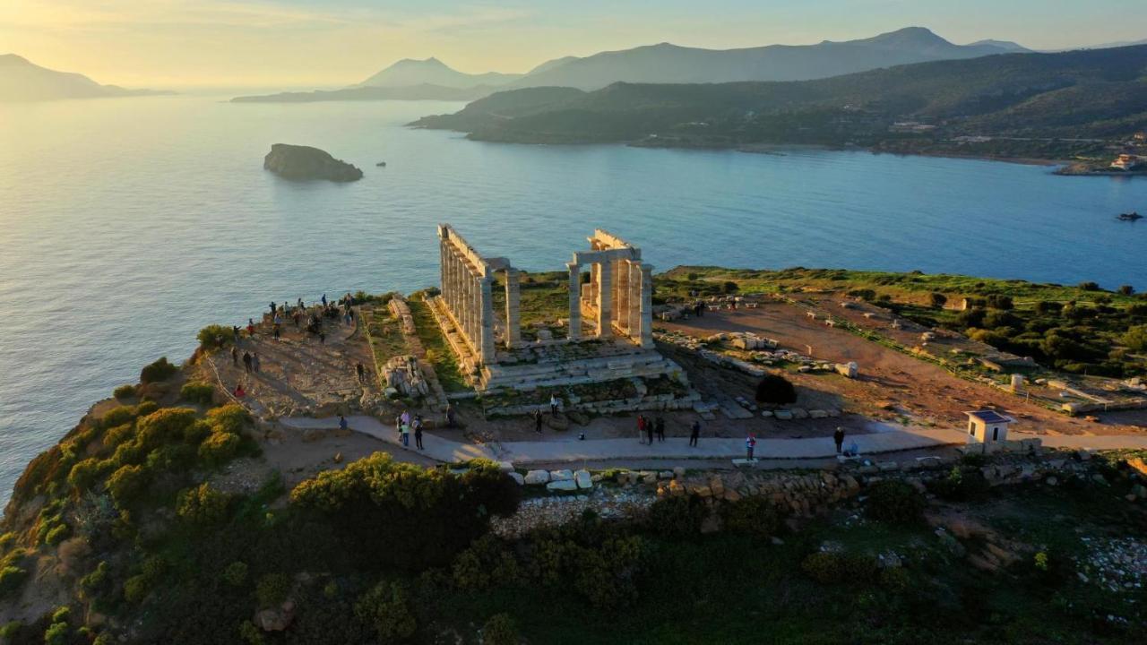 Villa Apex With Seaview Lagonisi Ngoại thất bức ảnh